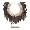 Shell With Feather Necklace