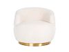 Draaifauteuil Teddy White