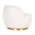 Draaifauteuil Teddy White