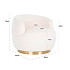 Draaifauteuil Teddy White