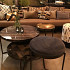 Lucca Pouf Table Round