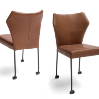 Eetkamerstoel Fly, zonder arm, Leer, Brees new world, Colijn interieur, Leiden 3.png