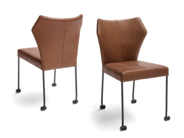 Eetkamerstoel Fly, zonder arm, Leer, Brees new world, Colijn interieur, Leiden 3.png